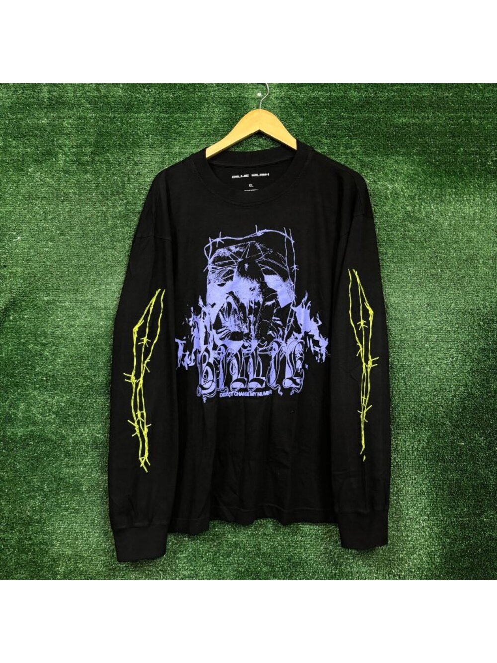 Billie Eilish I Didnt Change My Number LS Shirt Size Extra Large